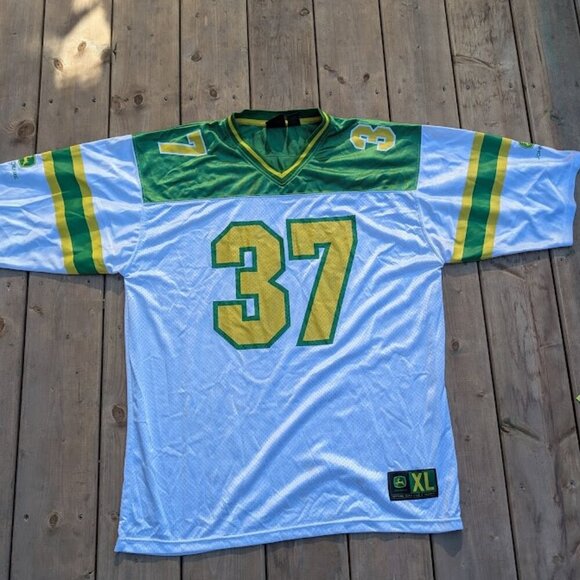 John Deere Authentic Football Jersey #37 - Size XL - Picture 1 of 8